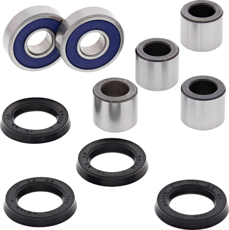 A-Arm Bearing And Seal Kit Black / Chrome For Arctic Cat (Textron) ALTERRA 300 2X4 2018-2024