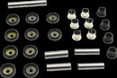 Rear Independent Suspension Linkage Rebuild Kit Black / Silver For Arctic Cat (Textron) WILDCAT 1000 EFI 4X4 2020