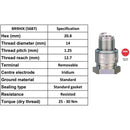NGK BR9HIX/B9HVX 5687 Plugs - Box Of 4 - FREE UK Delivery, FREE 365 Day Returns | Moto Superstore