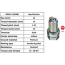 NGK IFR9H11 6588 Plugs - Box Of 4 - FREE UK Delivery, FREE 365 Day Returns | Moto Superstore