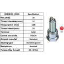 NGK CR8EIB-10 4948 Plugs - Box Of 4 - FREE UK Delivery, FREE 365 Day Returns | Moto Superstore