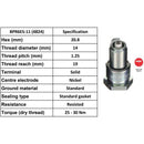 NGK BPR6ES-11 4824 Plugs - Box Of 10 - FREE UK Delivery, FREE 365 Day Returns | Moto Superstore