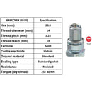 NGK BR8ECMIX Replaces BR8ECMVX 3520 Plugs - Box Of 4 - FREE UK Delivery, FREE 365 Day Returns | Moto Superstore