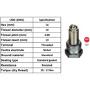 NGK CR6E 6965 Plugs - Box Of 10 - FREE UK Delivery, FREE 365 Day Returns | Moto Superstore
