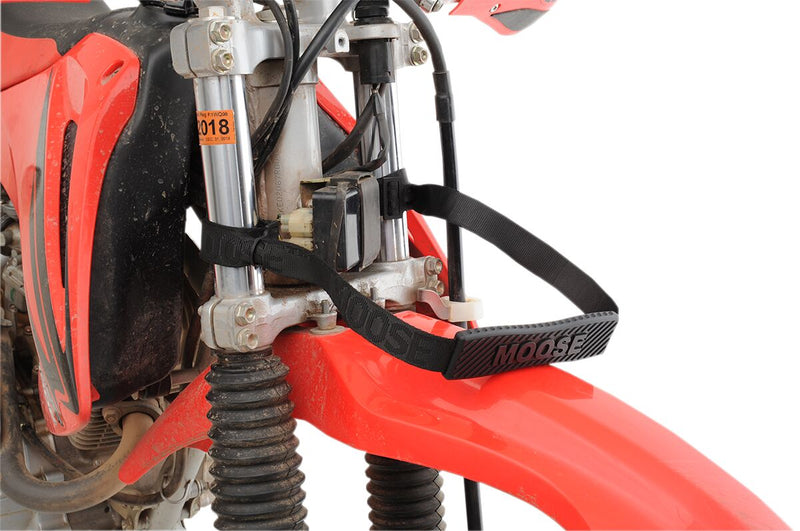 Front Lift Strap Black For Cagiva WMX 125 1984-1985