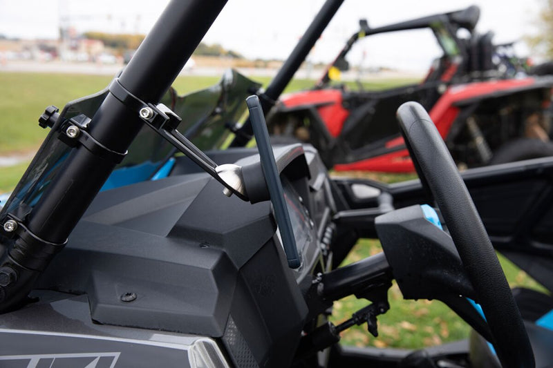 Roll Cage Phone Mount Black / Flat / Silver For Arctic Cat (Textron) WILDCAT 1000 EFI 4X4 2024