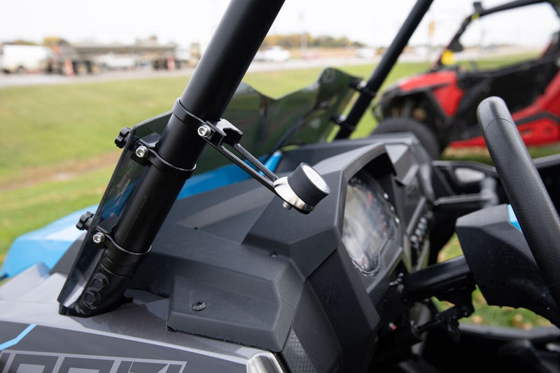 Roll Cage Phone Mount Black / Flat / Silver For Arctic Cat (Textron) WILDCAT 1000 EFI 4X4 2024