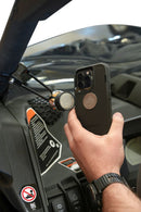 Roll Cage Phone Mount Black / Flat / Silver For Can AM (BRP) MAVERICK 900 HO EFI 4X4 2018