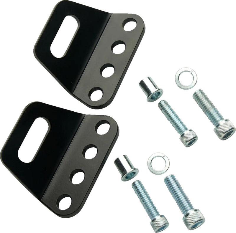 Tie-Down Brackets Black For Harley Davidson FLHT 1750 ABS 2019-2022