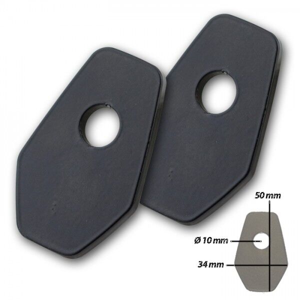 Indy Spacer Black For Suzuki GSX-S 1000 ABS