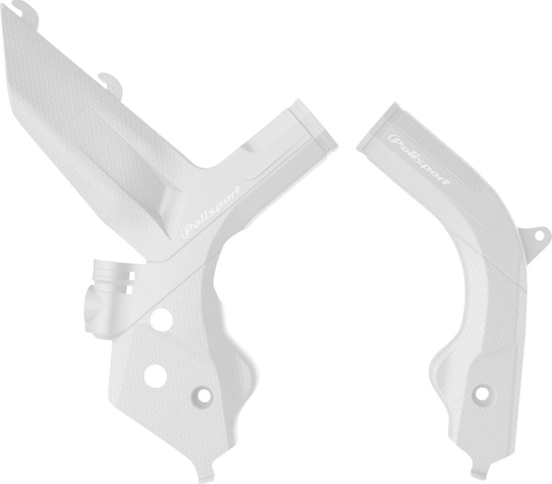 Frame Guards White For KTM EXC 150 TPI