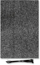 Radiator Foam Black - 360 X 150 X 8 MM