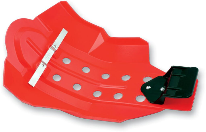 Full Armor Skid Plate Red For Honda CRF 450 R 2009-2016