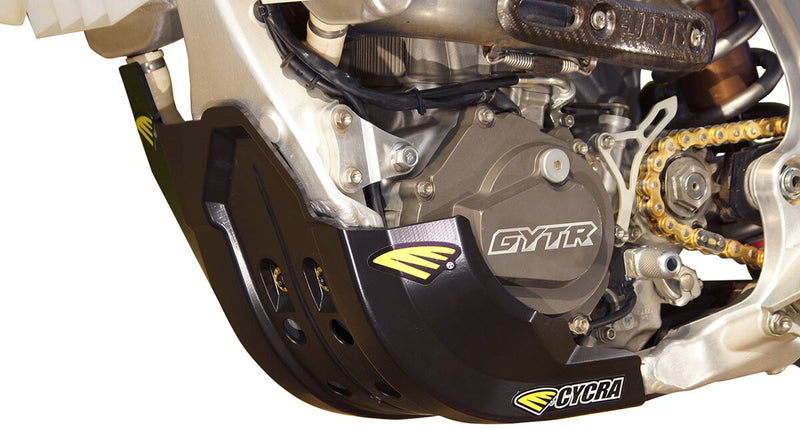 Full Armor Skid Plate Black For Honda CRF 250 R 2009-2017