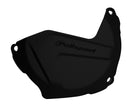 Clutch Cover Protectors Black For Kawasaki KX 450