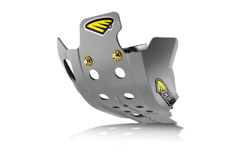 Full Armor Skid Plate Grey For Yamaha YZ 250 2005-2024