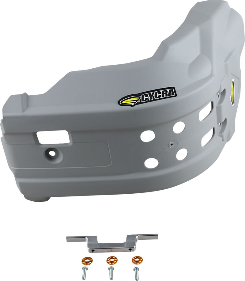 Full Armor Skid Plate Grey For Yamaha YZ 250 F 2019-2023