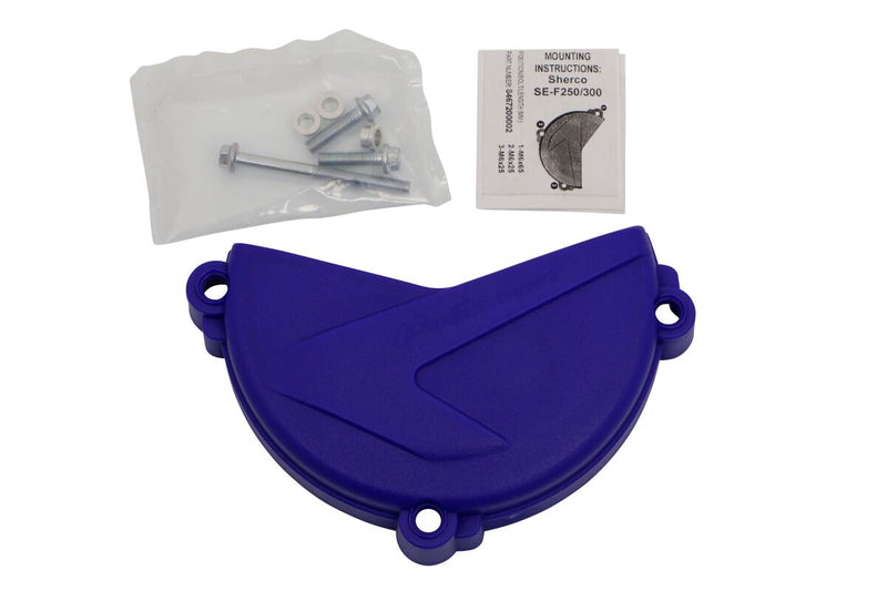 Clutch Cover Protectors Blue For Sherco SEF 250