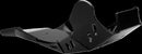 Xtrem Skid Plate Black For Sherco SCF 250 2019-2020