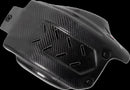 Carbon Fiber Skid Plate Black For Yamaha YZ 250 FX 2020-2024