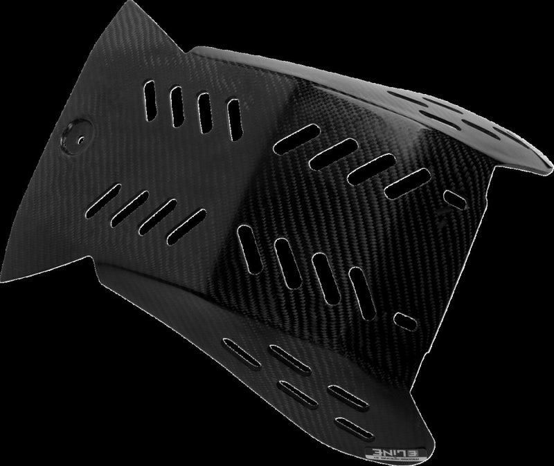 Carbon Fiber Skid Plate Black For Sherco SEF 250 2018-2023