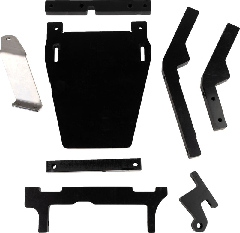 Adventure Skid Plate With Linkage Guard Black For Aprilia TUAREG 660 ABS 2022-2024