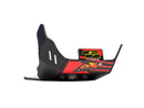 Adventure Skid Plate Black For Honda CR 500 R 1984-2001