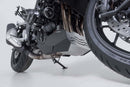 Front Spoiler Powder-Coated / Silver/Black For Honda CB 1000 ABS 2025-2026