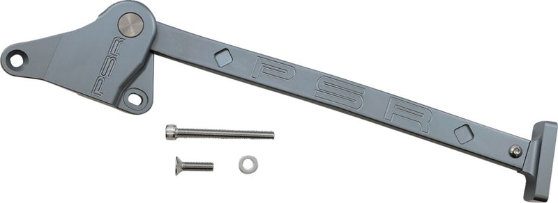 Dualsport Adjustable Kickstand Gunmetal / Silver For Yamaha YZ 125 1996-2000