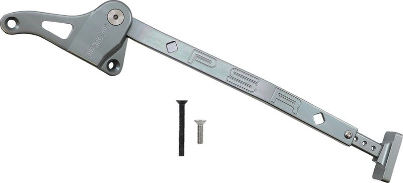 Dualsport Adjustable Kickstand Gunmetal / Silver For Yamaha YZ 125 2001-2004