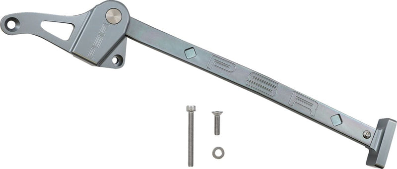 Dualsport Adjustable Kickstand Gunmetal / Silver For Yamaha YZ 125 2005-2019