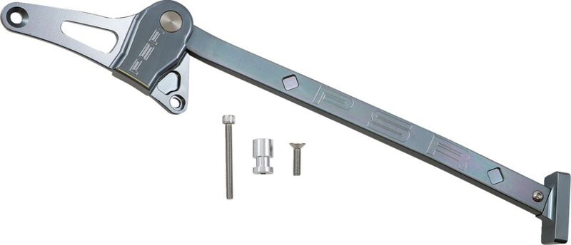 Dualsport Adjustable Kickstand Gunmetal / Silver For KTM EXC 200 2005