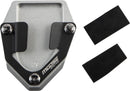 Kickstand Pad Extension Black / Chrome For Honda CRF 1000 L 2016