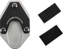 Kickstand Pad Extension Black / Chrome For Suzuki DL 1000 ABS 2014-2019