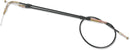 Black Vinyl Throttle Cable Black For Ski-Doo (BRP) Safari 250