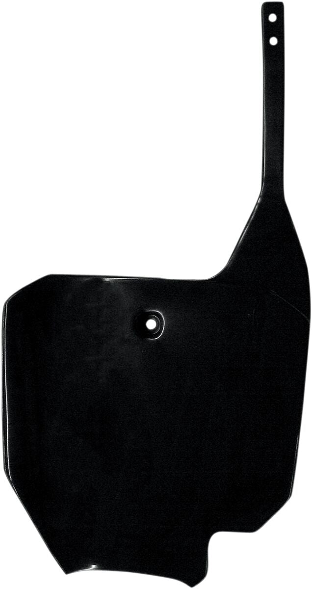 Replacement Front Number Plate Black For Honda CR 80 RB/85