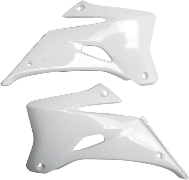 Replacement Radiator Shrouds White For Yamaha YZ 250 F