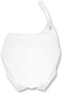 Replacement Front Number Plate White For Yamaha YZ 125/YZF