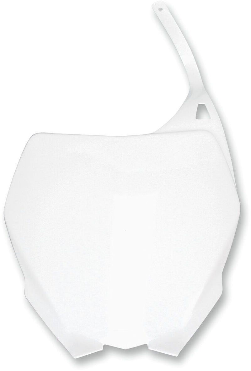 Replacement Front Number Plate White For Yamaha YZ 125/YZF