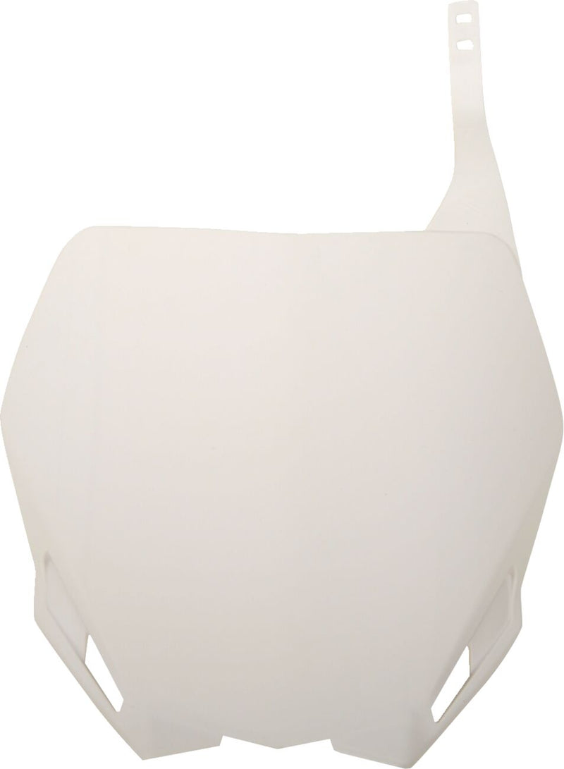 Stadium Number Plate White For Yamaha YZ 125 2006-2014