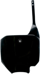 Replacement Front Number Plate Black For Honda CR 80 RB/150R