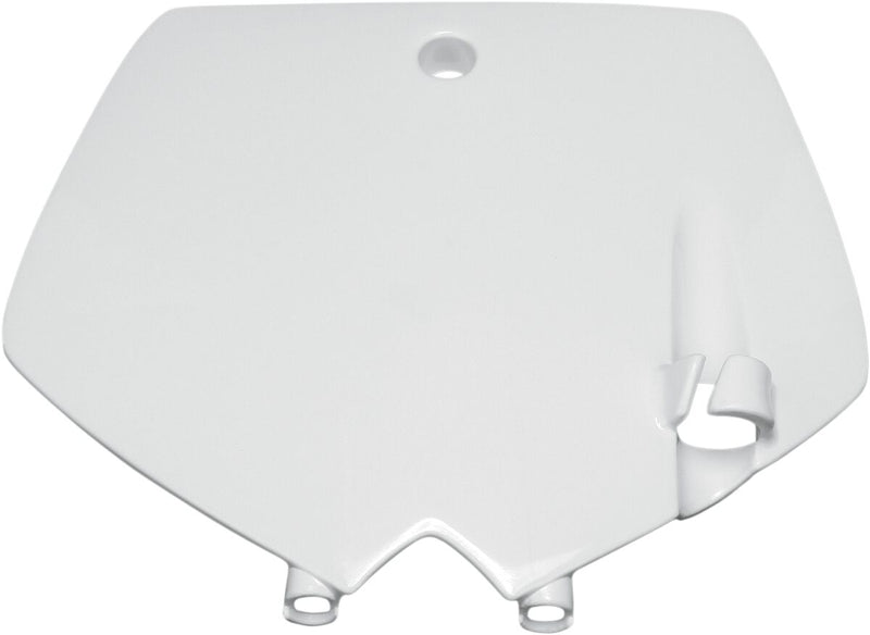 Replacement Front Number Plate White For KTM SX 65