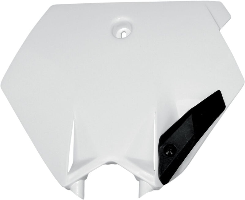 Replacement Front Number Plate White For KTM SX 105