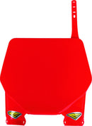 Stadium Number Plate Red For Honda CRF 250 R 2008-2009
