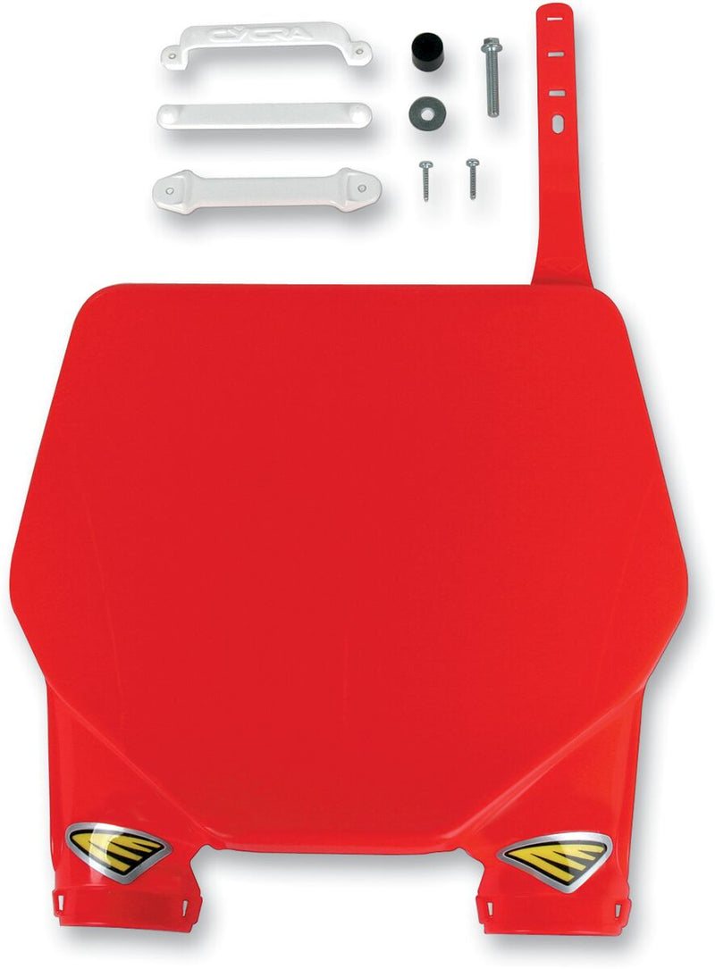 Stadium Number Plate Red For Honda CRF 250 R 2008-2009