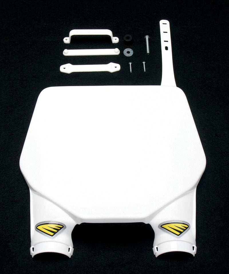 Stadium Number Plate White For Honda CRF 250 R 2008-2009
