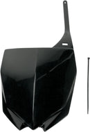 Replacement Front Number Plate Black For Yamaha YZ 125 10-17