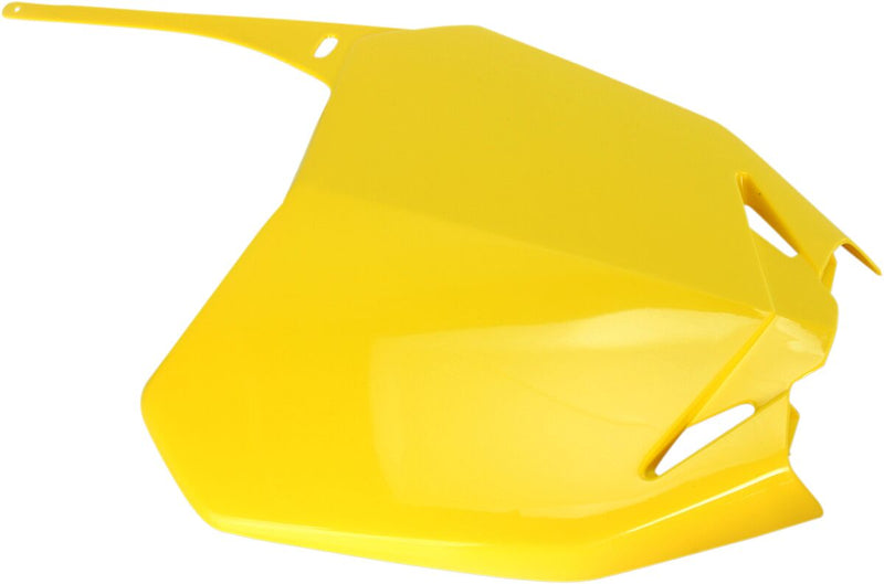 Replacement Front Number Plate Yellow For Suzuki RM-Z 250