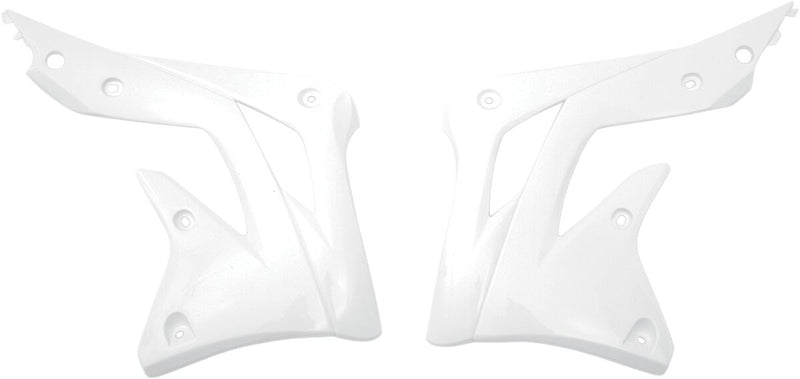 Replacement Radiator Shrouds White For Kawasaki KX 450 F