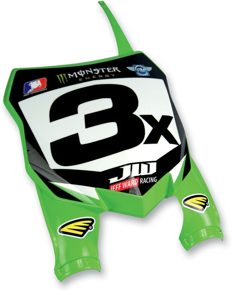 Stadium Number Plate Green For Kawasaki KX 250 F 2013-2016